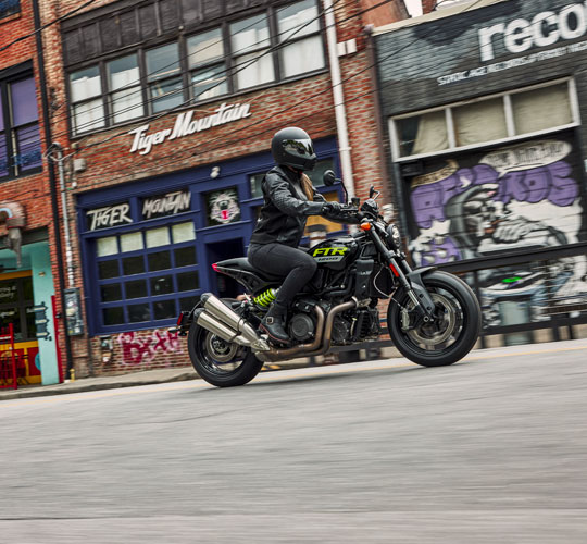 スリリングな走り